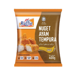 RAFFIE SMOKE TEMPURA NUGGET 400G RAFFIE SMOKE TEMPURA NUGGET 400G