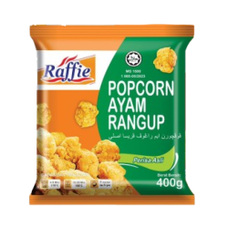 RAFFIE CRISPY POPCORN CHICKEN 400G RAFFIE CRISPY POPCORN CHICKEN 400G