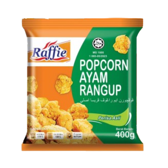 RAFFIE CRISPY POPCORN CHICKEN 400G