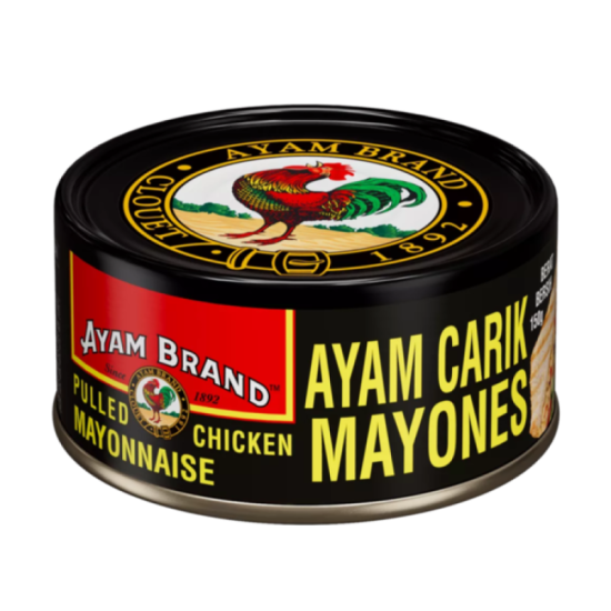 AYAM BRAND PULLED CHICKEN MAYONNAISE 150GM AYAM BRAND PULLED CHICKEN MAYONNAISE 150GM