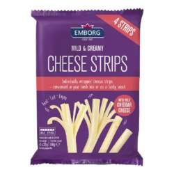 EMBORG CHEESE STRIPS 84G