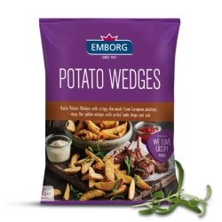 EMBORG POTATO WEDGES 750G