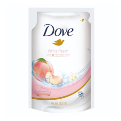 DOVE BODYWASH (REFILL) WHITE PEACH 850ML DOVE BODYWASH (REFILL) WHITE PEACH 850ML