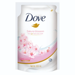 DOVE BODY WASH (REFILL) SAKURA BLOSSOM 850ML DOVE BODY WASH (REFILL) SAKURA BLOSSOM 850ML