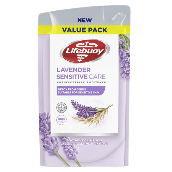 LIFEBUOY BODY WASH (REFILL) LAVENDER SENSITIVE 800