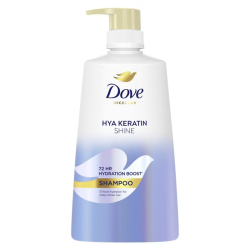 DOVE HAIR SHAMPOO HYA KERATIN SHINE 650ML DOVE HAIR SHAMPOO HYA KERATIN SHINE 650ML