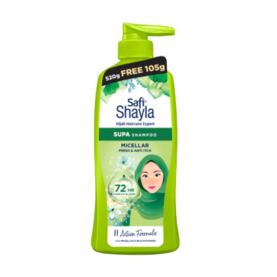 SAFI SHAYLA SHAMPOO SUPA MICELLAR & ANTI ITCH 625G