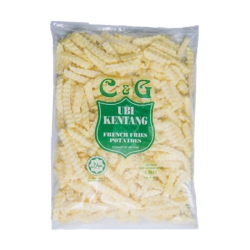 C&G FRENCH FRIES CRINKLE CUT 1KG C&G FRENCH FRIES CRINKLE CUT 1KG