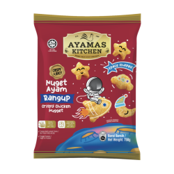 AYAMAS KITCHEN CRISPY CHICKEN NUGGET SPACE 750G AYAMAS KITCHEN CRISPY CHICKEN NUGGET SPACE 750G
