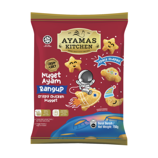 AYAMAS KITCHEN CRISPY CHICKEN NUGGET SPACE 750G