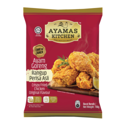 AYAMAS KITCHEN CRISPY FRIED CHICKEN ORIGINAL 750G AYAMAS KITCHEN CRISPY FRIED CHICKEN ORIGINAL 750G