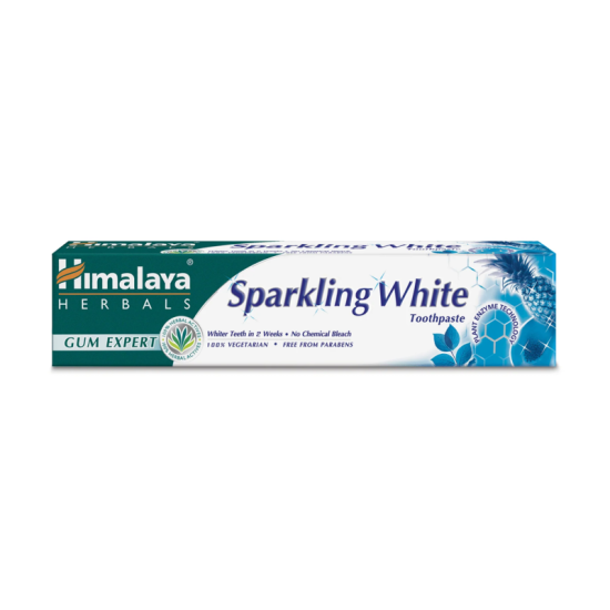 HIMALAYA SPARKLING WHITE TOOTHPASTE 175GM