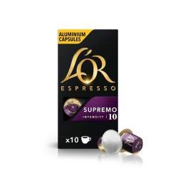 L'OR ESPRESSO SUPREMO CAPSULE UTZ SG 5.2G*10C L'OR ESPRESSO SUPREMO CAPSULE UTZ SG 5.2G*10C