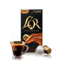 L'OR ESPRESSO COLOMBIA CAPSULE UTZ SG 5.2G*10C L'OR ESPRESSO COLOMBIA CAPSULE UTZ SG 5.2G*10C