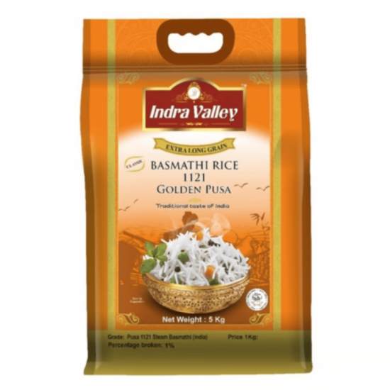 INDRA VALLEY GOLDEN PUSA 1121 BASMATHI RICE 5KG