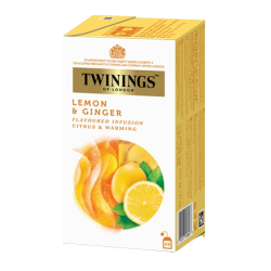 TWININGS LEMON GINGER TEA 1.5GM*25'S TWININGS LEMON GINGER TEA 1.5GM*25'S