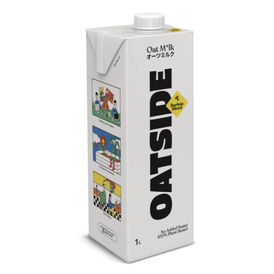 OATSIDE OAT MILK BARISTA BLEND 1 LITER