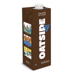 OATSIDE OAT MILK CHOCOLATE 1LITER OATSIDE OAT MILK CHOCOLATE 1LITER