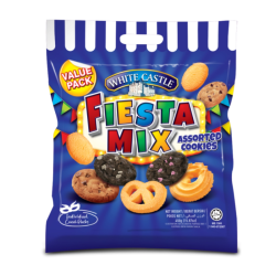 WHITE CASTLE FIESTA MIX ASSORTED COOKIES 450GM WHITE CASTLE FIESTA MIX ASSORTED COOKIES 450GM