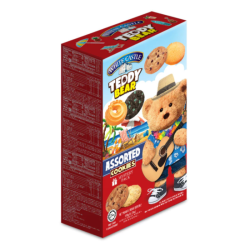 WHITE CASTLE TEDDY BEAR ASSORTED COOKIES 120GM WHITE CASTLE TEDDY BEAR ASSORTED COOKIES 120GM