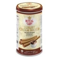 ROYAL CALSSIC LUXURY CREAM WAFER CHOCOLATE 90GM ROYAL CALSSIC LUXURY CREAM WAFER CHOCOLATE 90GM