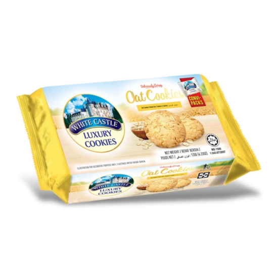 WHITE CASTLE OAT COOKIES 120GM