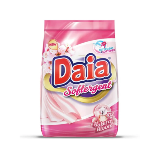 DAIA DETERGENT POWDER SOFTERGENT SAKURA 2.1KG