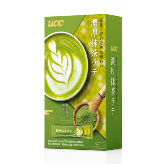 UCC MATCHA LATTE 15GM*10