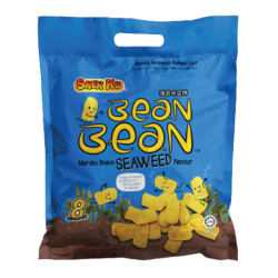 SNEK KU BEAN BEAN SEAWEED 14GM*8 SNEK KU BEAN BEAN SEAWEED 14GM*8