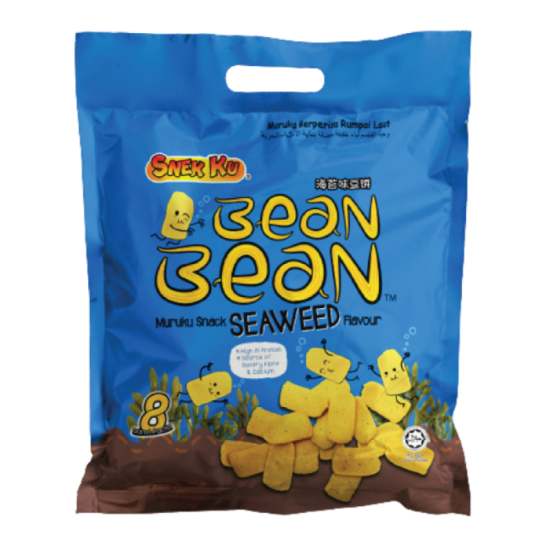 SNEK KU BEAN BEAN SEAWEED 14GM*8