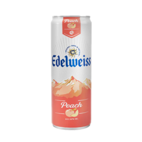 EDELWEISS PEACH BEER 320ML