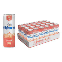 EDELWEISS PEACH BEER 320ML*24 EDELWEISS PEACH BEER 320ML*24