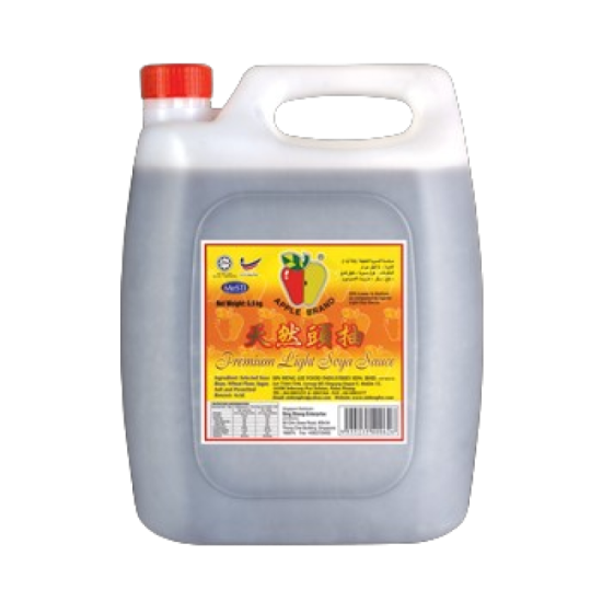 APPLE BRAND GOLDEN LIGHT SOYA SAUCE 5KG