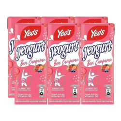 YEO'S YEOGURT - MIXED BERRY 250ML*6'S YEO'S YEOGURT - MIXED BERRY 250ML*6'S