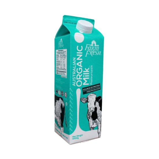 FARM FRESH ORGANIC MILK 1L