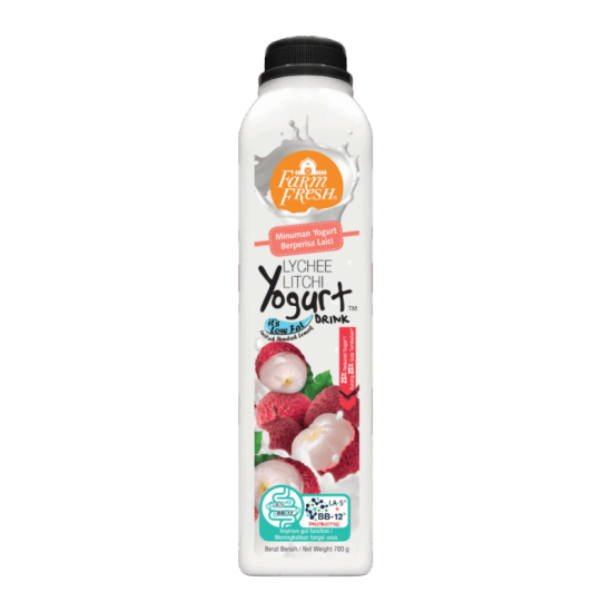 FARM FRESH LYCHEE YOGURT DRINK 700ML
