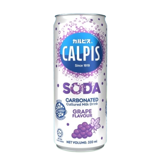 CALPIS SODA - GRAPE 320ML