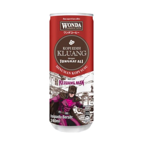 WONDA KLUANG EDITION COFFEE 240ML