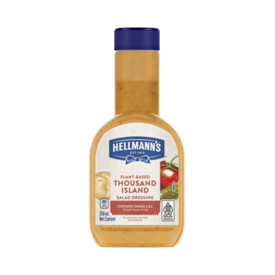 HELLMANN'S SMOKY THOUSAND ISLAND DRESSING 250ML