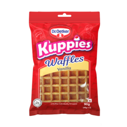 DR.OETKER KUPPIES WAFFLES - VANILLA 90GM DR.OETKER KUPPIES WAFFLES - VANILLA 90GM