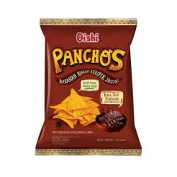 OISHI PANCHOS TORTILLA - BEEF BARBECUE 145GM