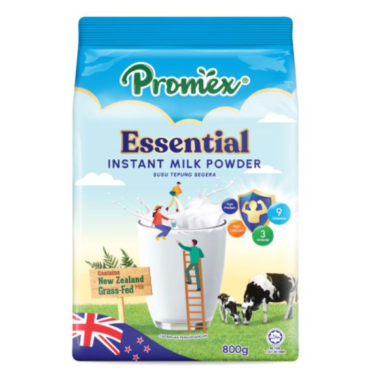 PROMEX ESSENTIAL INSTANT MILK POWDER 800GM