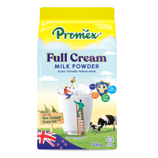 PROMEX FULL CREAM MILK POWDER 500GM