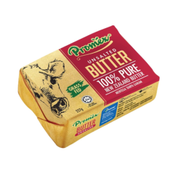 PROMEX UNSALTED BUTTER 227G PROMEX UNSALTED BUTTER 227G