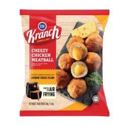 EB KRANCH CHEEZY CHICKEN MEATBALL 500G EB KRANCH CHEEZY CHICKEN MEATBALL 500G
