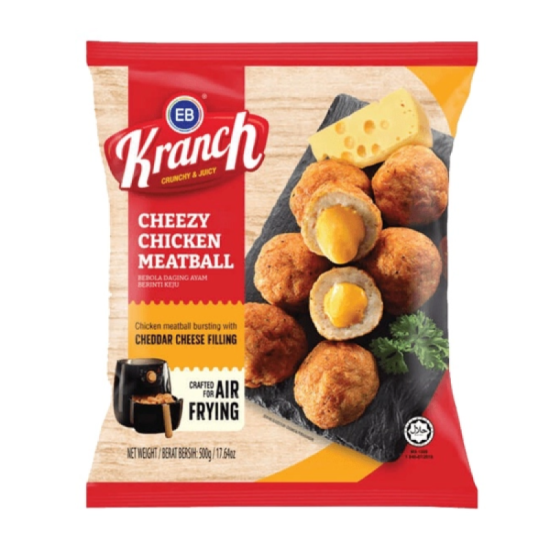 EB KRANCH CHEEZY CHICKEN MEATBALL 500G