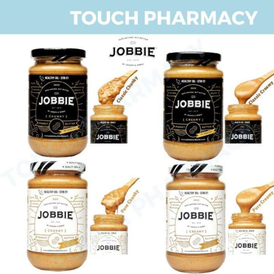 JOBBIE PURE PEANUT BUTTER -CREAMY 380GM