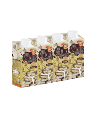 FARM FRESH UHT SOY MILK-ORIGINAL 200ML*4'S