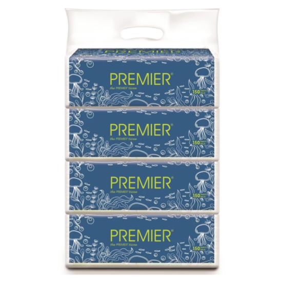 PREMIER NATURE 2PLY SOFT PACK 150S*4