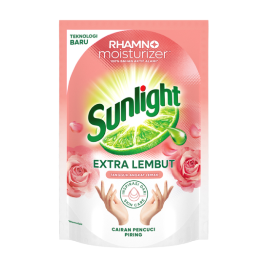 SUNLIGHT DISHWASH (REFILL) EXTRA LEMBUT 600ML